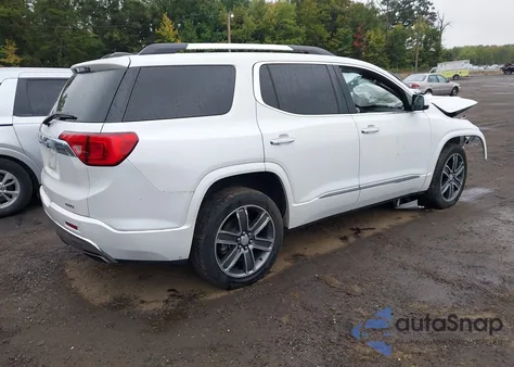 2018 GMC Acadia Denali из США, поврежденный, VIN 1GKKNXLSXJZ158797